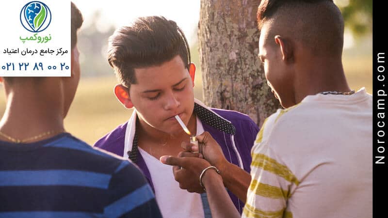 اعتیاد به سیگار در جوانان